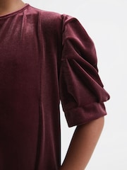 Reiss Berry Ellie Senior Velvet Dress - Image 4 of 6