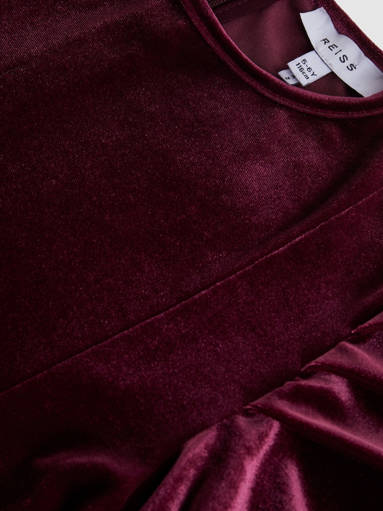 Reiss Berry Ellie Senior Velvet Dress - Image 6 of 6