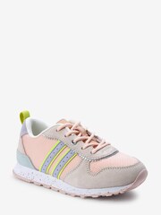 Neutral Neon Pop Runner Trainers - Image 2 of 5