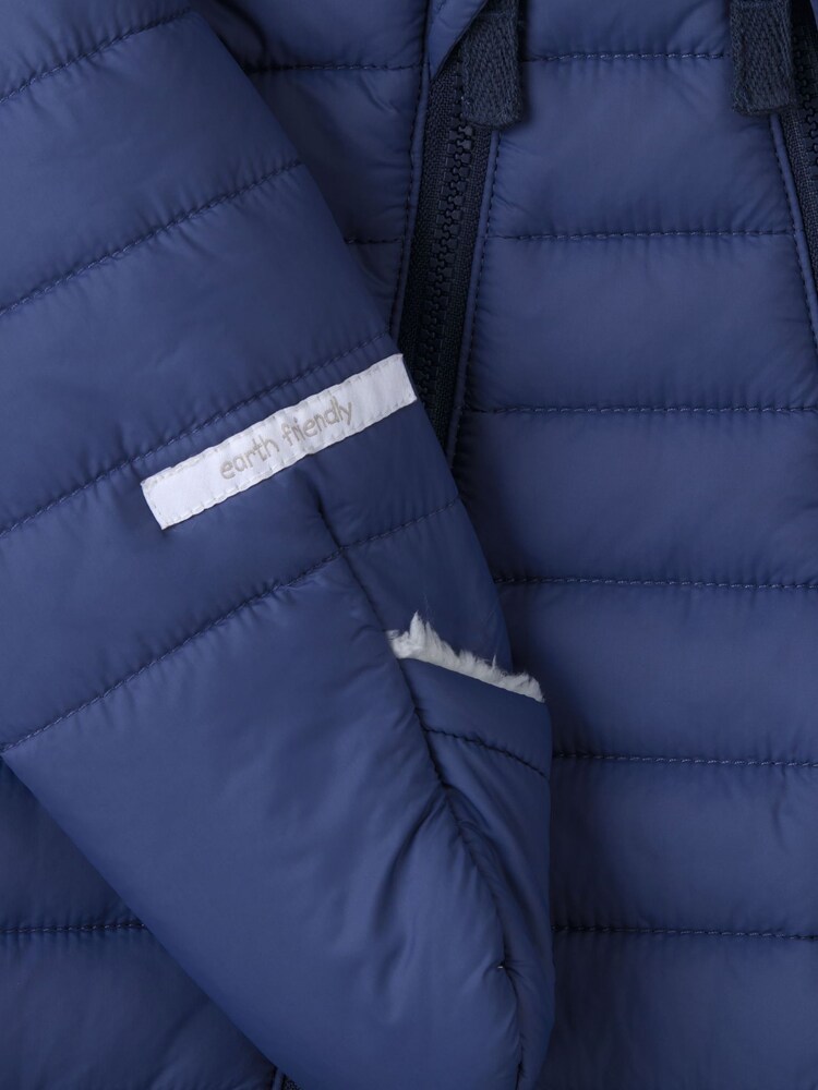 The White Company Baby Bear Recycled Quilted Pramsuit - Image 3 of 3
