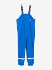 Muddy Puddles Blue Rainy Day Waterproof Dungarees - Image 2 of 3