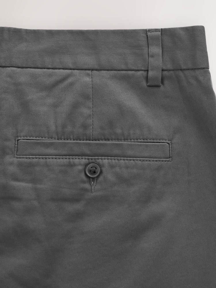 Marine/Charbon - Slim Fit (Slim Fit) - Lot de 2 shorts chino stretch - Image 11 of 13