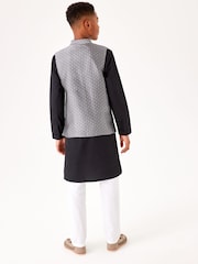 Silver Waistcoat And Shirt Set (12mths-16yrs) - Image 2 of 7