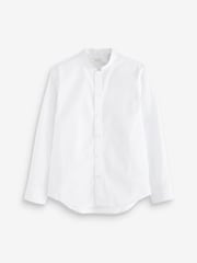 Neutral Brown Grandad Collar Waistcoat And Shirt Set (12mths-16yrs) - Image 6 of 8