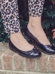 črna - Nizke balerinke Pavers Ladies - Slika 1 iz 6