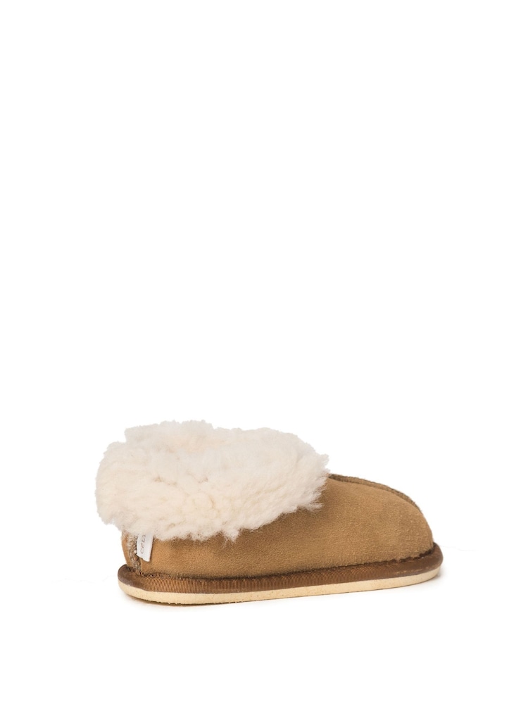 Celtic & Co Kids Sheepskin Slippers - Image 2 of 3