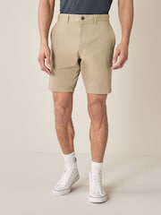 Braun - Slim Fit - Stretch-Chinoshorts - Bild 1 von 6