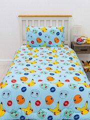 Character World Multi Pokémon Badges Single Coverless Duvet 10.5 Tog - Image 2 of 4