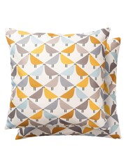 Scion Blue Lintu Indoor/Outdoor Cushion - Image 1 of 2