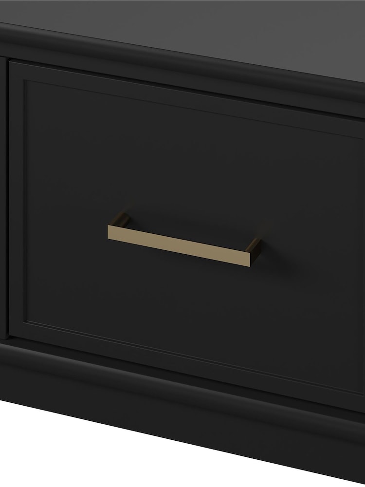CosmoLiving Black Westerleigh TV Stand - Image 4 of 4