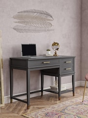 CosmoLiving Graphite Grey Westerleigh Lift Top Computer Desk - Image 1 of 4