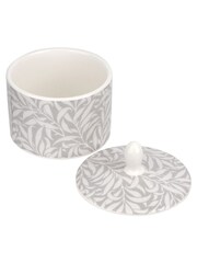 Morris & Co. by Spode Grey Willow Bough Covered Sugar Pot - Image 3 of 3