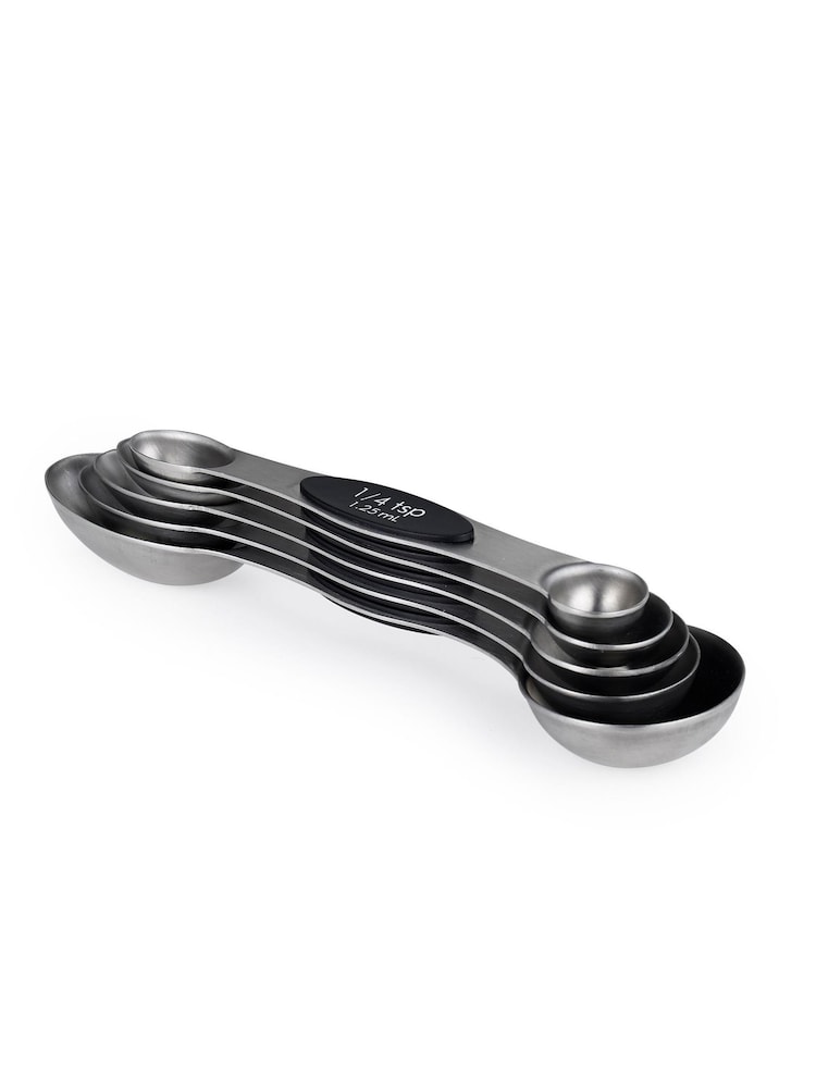Lakeland Silver Magnetic Measuring Spoons - Image 1 of 4