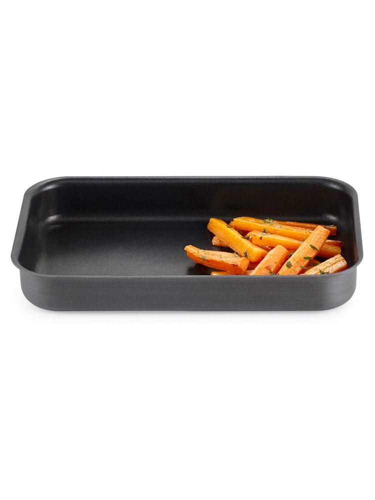 Lakeland Pewter Grey Hard Anodised Small Roasting Tin - Image 2 of 2