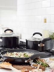 Lakeland Pewter Grey Classic 18cm Lidded Saucepan - Image 1 of 2