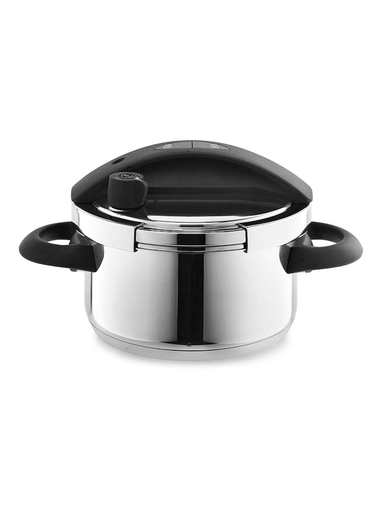 Lakeland Silver 3L Pressure Cooker With Glass Lid - Image 1 of 2