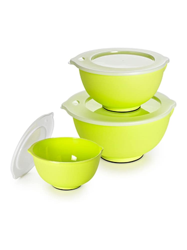 Lakeland Green Set of 3 Mixing Bowls - Image 1 of 3