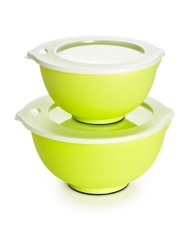 Lakeland Green Set of 3 Mixing Bowls - Image 2 of 3