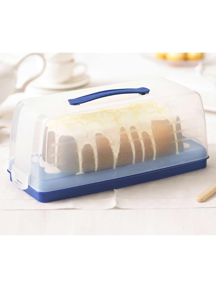 Lakeland Clear Rectangular Cake Store - Image 1 of 3 Lakeland Clear Rectangular Cake Store - Image 1 of 3