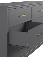 CosmoLiving Grey Westerleigh Six Drawers Chest - Image 4 of 4