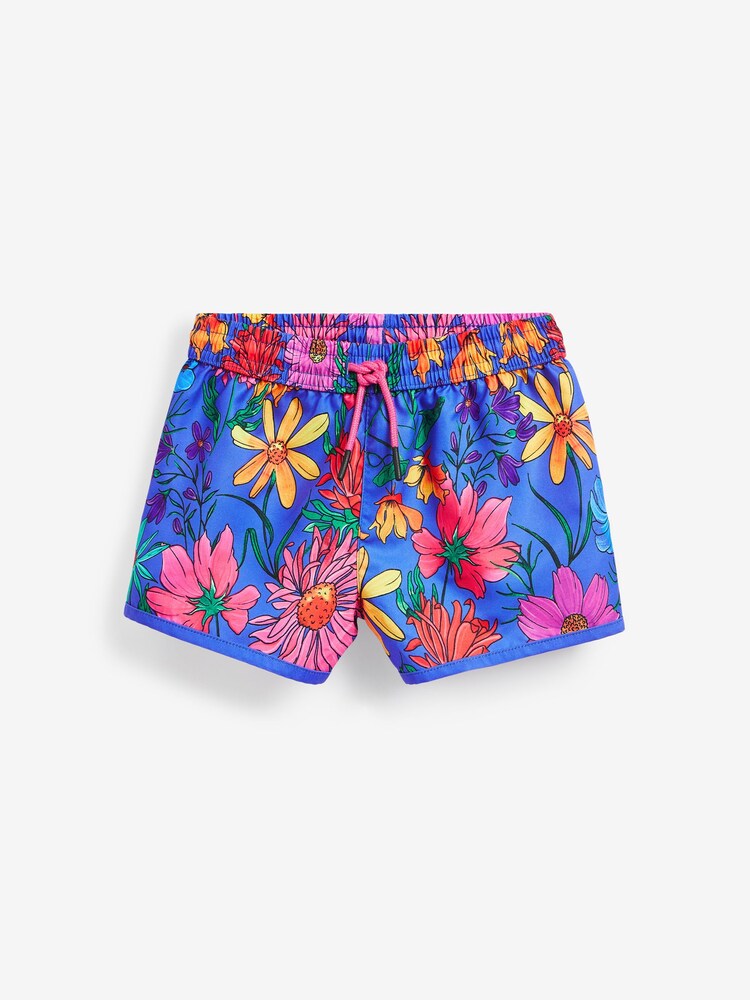 Blue Quick Dry Beach Shorts - Image 5 of 7