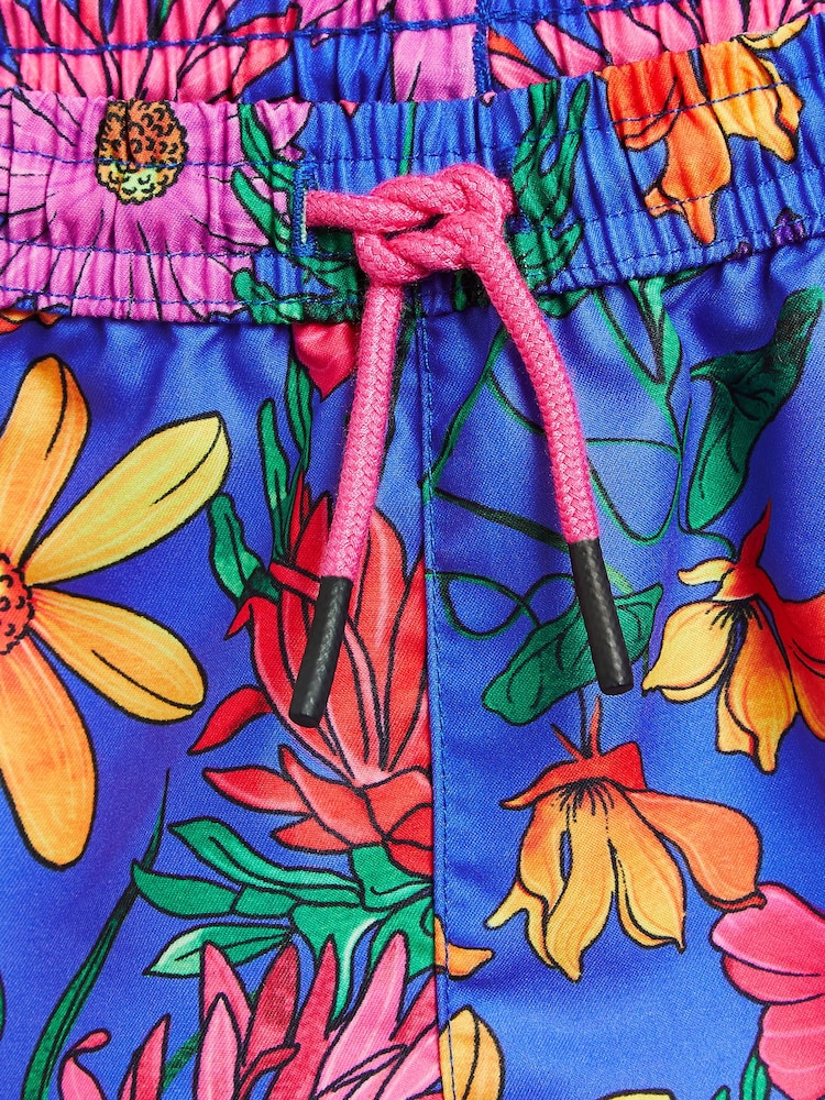 Blue Quick Dry Beach Shorts - Image 7 of 7