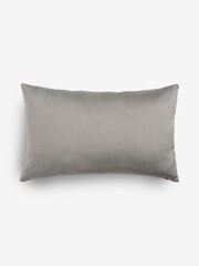Multi Bright Rectangle Retro Cut Velvet Cushion - Image 4 of 4