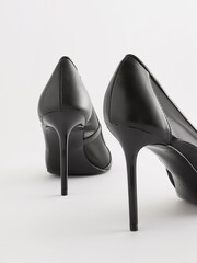Black Forever Comfort® Mesh Panel Court Shoes - Image 5 of 8