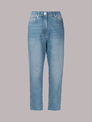 Vaqueros de corte slim deshilachados Authentic de Whistles 100% algodón - Imagen 5 de 5