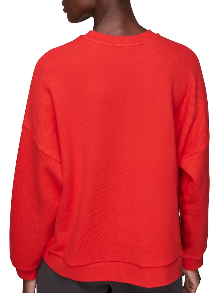 Whistles Red 100% Cotton Oui Logo Sweater - Image 1 of 3