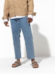 Birkenstock Brown Arizona Birko Flor Nubuck Sandals - Image 3 of 3