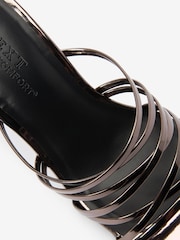 Pewter Forever Comfort® Multi Strap Mules - Image 9 of 9