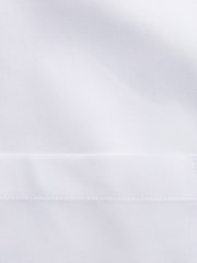 White Slim Fit Easy Iron Button Down Oxford Shirt - Image 6 of 6