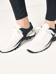White/Black Next Active Golf Shoes - Image 3 of 9