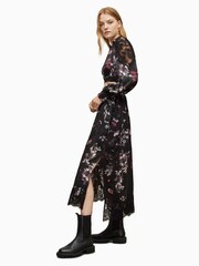 AllSaints Black Saz Silvius Top - Image 3 of 5