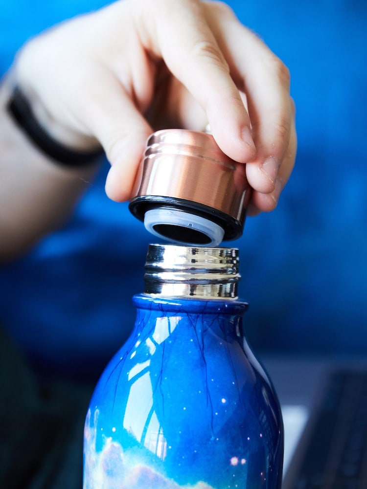 Root 7 Blue Nebular Insulated Water Bottle 500ml - Image 3 of 3