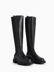 AllSaints Black Maeve Boots - Image 2 of 6