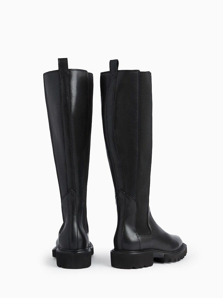 AllSaints Black Maeve Boots - Image 3 of 6