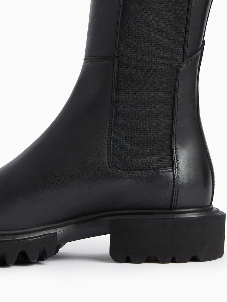 AllSaints Black Maeve Boots - Image 5 of 6