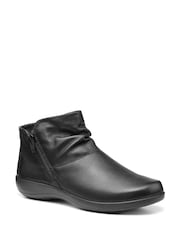 Hotter Black Wide Fit Murmur Zip-Fastening Boots - Image 2 of 4