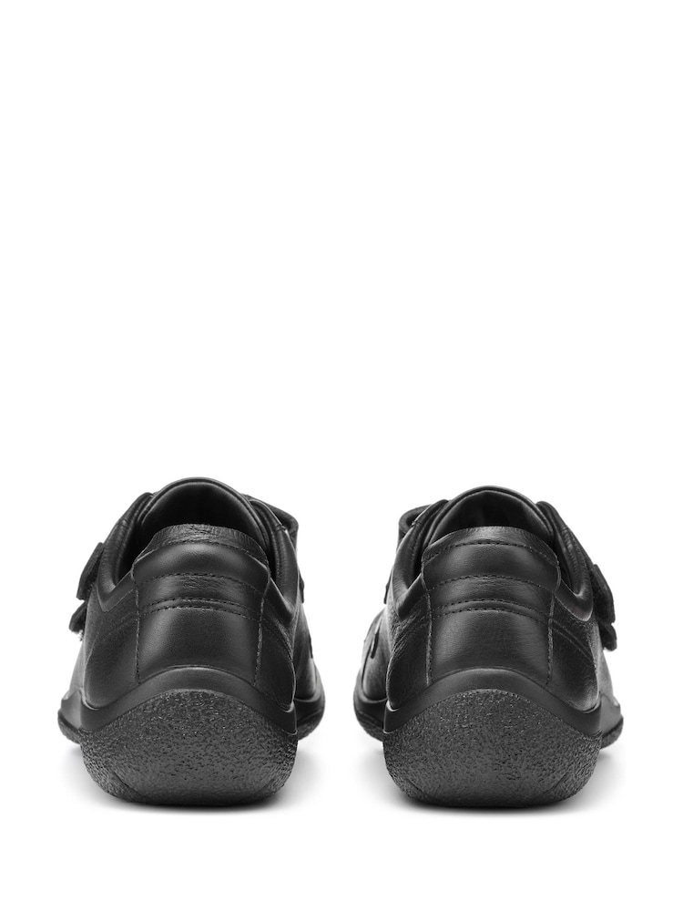 Hotter Black Extra Wide Fit Leap II Touch-Fastening Shoes - Image 4 of 4