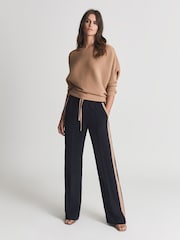 Reiss Lorna Asymmetric Knitted Top - Image 1 of 5