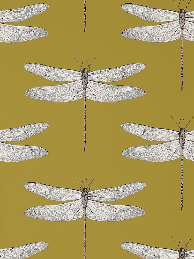 Harlequin Yellow Demoiselle 10.05M Wallpaper - Image 1 of 1