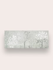 Laura Ashley Green Misty Woodland Printed Canvas - Image 2 of 3