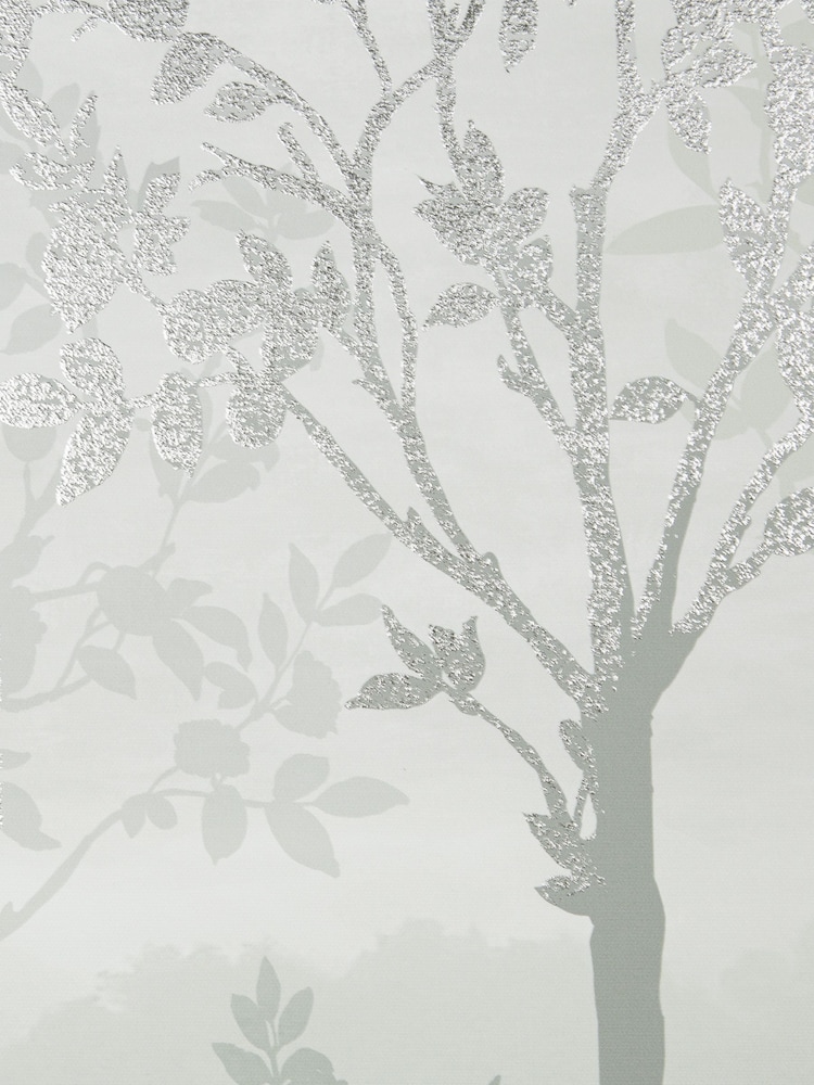 Laura Ashley Green Misty Woodland Printed Canvas - Image 3 of 3