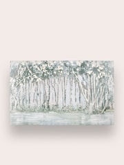 Laura Ashley Blue Woodland Walk Printed Canvas - Image 2 of 3
