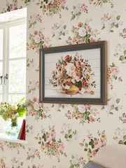 Laura Ashley Green Rosemore Framed Print - Image 1 of 4