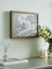Laura Ashley Natural Trecastle Framed Print - Image 1 of 4