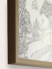 Laura Ashley Natural Trecastle Framed Print - Image 2 of 4