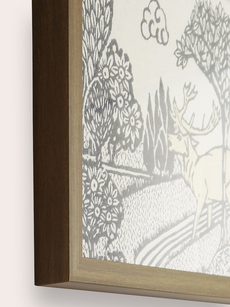 Laura Ashley Natural Trecastle Framed Print - Image 2 of 4